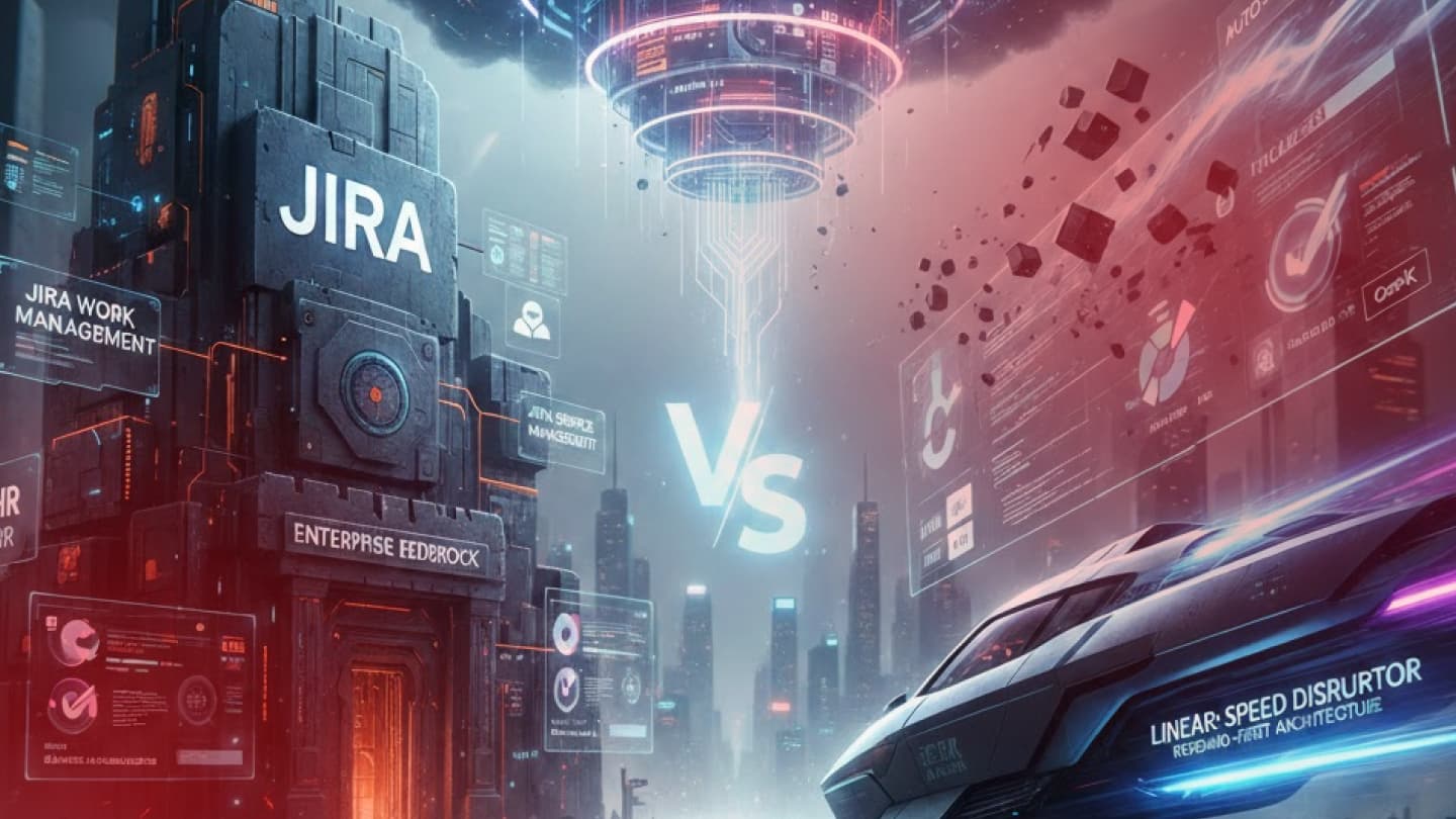 Linear vs Jira — case study cover