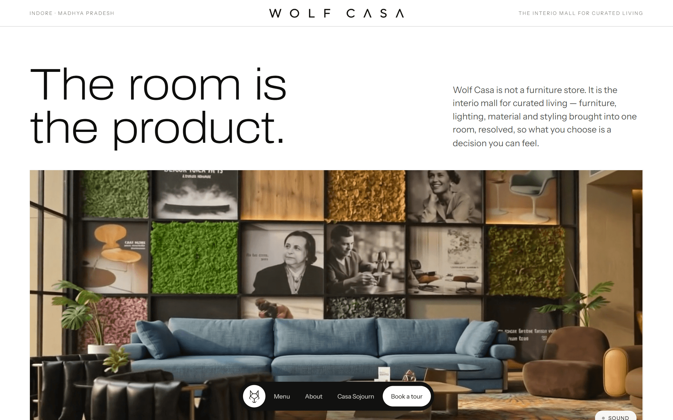 Wolf Casa — Website